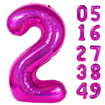 Gold 1 Balloon - Number Balloon 40 Inch, 1st Gold Birthday Decorations