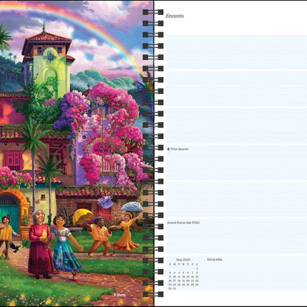 Disney Dreams by Thomas Kinkade Studios 2027 Monthly/Weekly Engagement Calendar