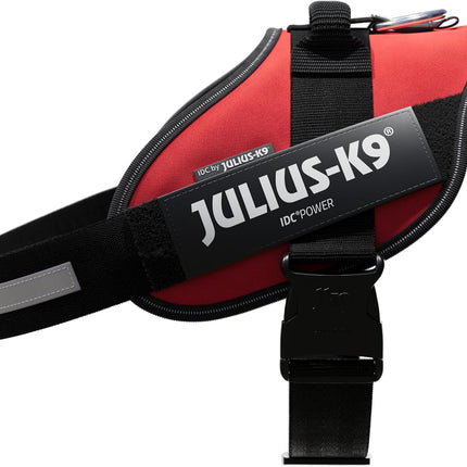 Julius-K9, 16IDC-R-2, IDC Powerharness, Dog Harness, Size: 2, Red