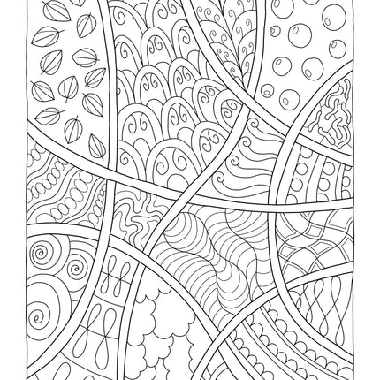 Mindfulness Patterns: Coloring Book with Creative Pattern Designs for Stress Relief and Relaxation