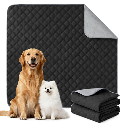 Reusable Washable Pee Pads for Dogs Large/Extra Large 36'' x 41'' 2 Pack, Absorbent Pet Puppy Dog Training Pads Non-Slip, Waterproof Whelping Potty Pads for Dogs Leak-Proof