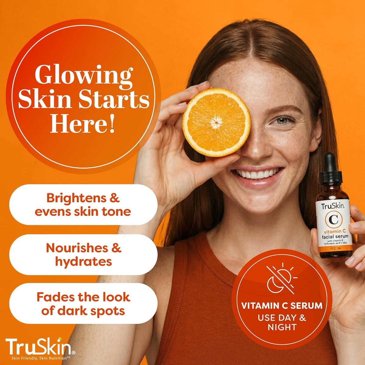 Vitamin C Serum for Face – Anti Aging Face Serum with Hyaluronic Acid & Vitamin E – Brightening Formula - photo 4
