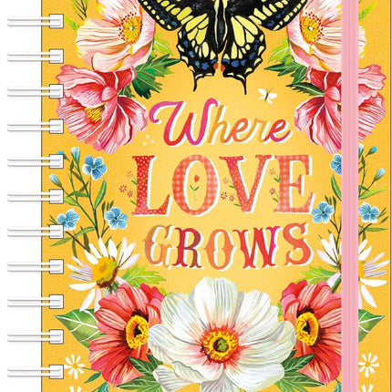 Katie Daisy 2027 Weekly Planner Calendar: Where Love Grows