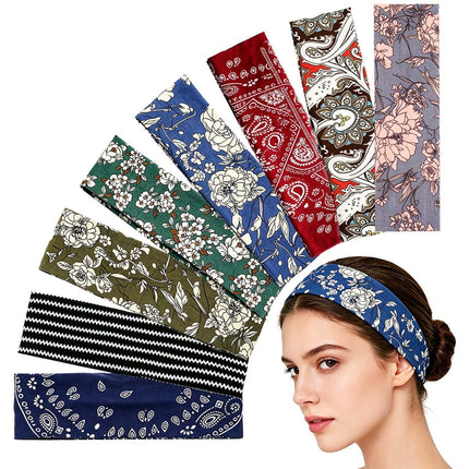 Headbands Polka Dot Headbands for Women,Cloth Soft Cute Hair Bands