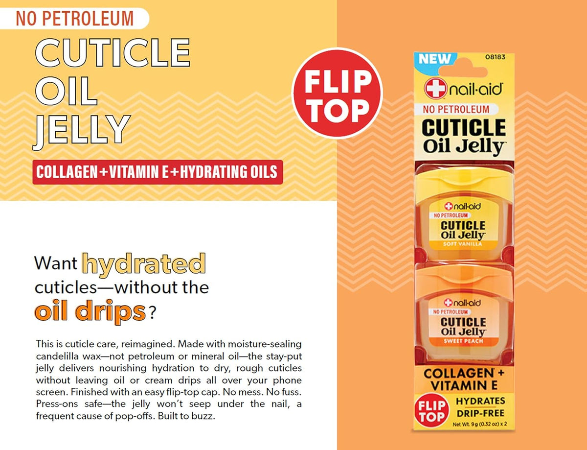 Cuticle Oil Jelly, Press-On Friendly Non-Drip Treatment - photo 2
