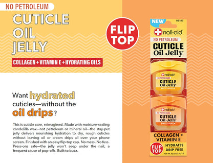 Cuticle Oil Jelly, Press-On Friendly Non-Drip Treatment - photo 2