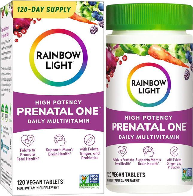 Rainbow Light Prenatal One Multivitamin -- 120 Tablets