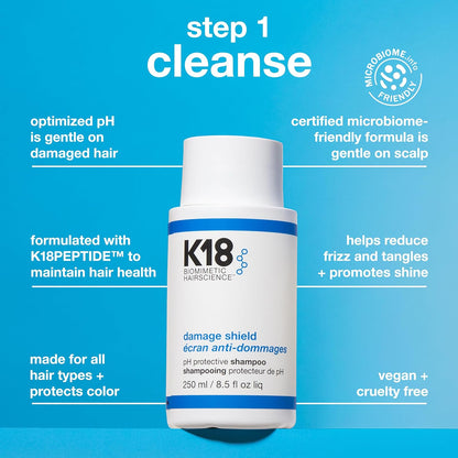 Wash Care Set | Full-Size Color-Safe Protective Shampoo + Conditioner - photo 4