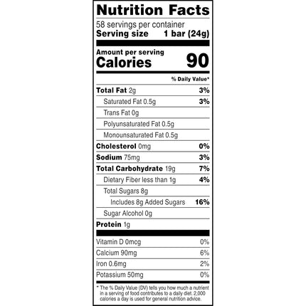 Quaker Chewy Granola Bars, S'mores, 58 Count