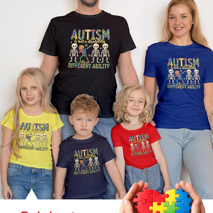 Autism Awareness Shirt - Autism is Not a Disability Shirt - Autism Awareness Stuff - Autism Acceptance Tee