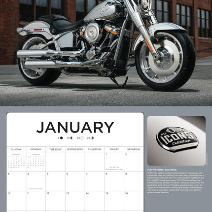 Harley-Davidson 2027 17x12: 16-Month Calendar--September 2026 through December 2027