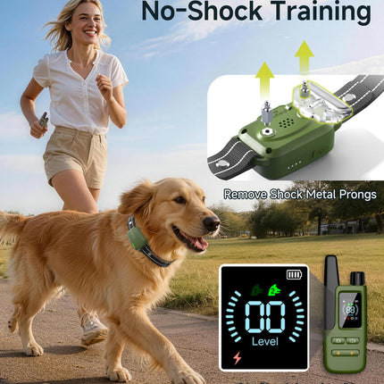 Dog Shock Collar - 4500FT Dog Training Collar with Remote for Dogs 10-120lb