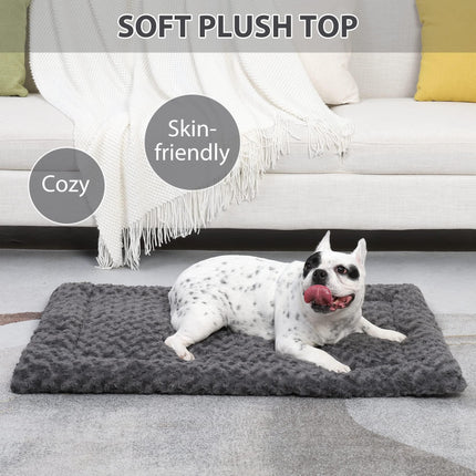 Alfombrilla lavable para cama de perro tamaño grande, almohadilla esponjosa para jaula de mascotas 48x30 XXL