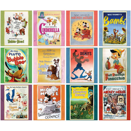 2027 Disney Classic Posters Oversized Calendar