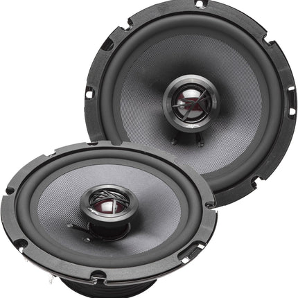 6.5" 200W 2-Way Elite Coaxial Car Speakers, Pair