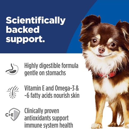 Hill's Science Diet Adult Sensitive Stomach & Skin Small & Mini Dry Dog Food, Chicken, 4 lb. Bag (Updated Formula)