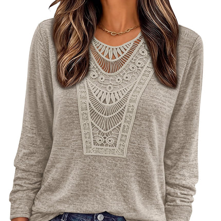 Long Sleeve Shirts for Women Boho Tops Trendy Blouses Dressy Casual