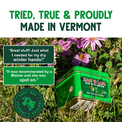 Vermont's Original Skin Moisturizer - Cuidado hidratante para todo el cuerpo: manos, labios, rostro, pies y más - Sin fragancia, libre de crueldad y parabenos - Día y noche, hombres y mujeres (lata de 4oz, Made in USA)