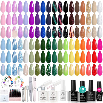Gel Polish Set, Fingertip Palette Collection, 32 Colors - photo 16