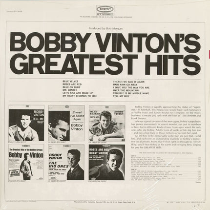 Bobby Vinton's Greatest Hits