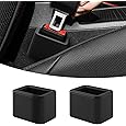 2PCS car Belt Shoulder Pad for A More Comfortable Driving, Suitable for Car Interior Accessorie（red）
