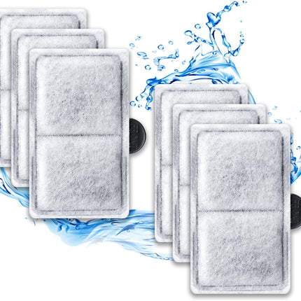 EF-S Filter Cartridges for EF-S Element and BF5 BETTAFLO, 3.7 x 2 Inch Aquarium Filter Cartridge Replacement for Small Fish Tanks (6 Packs)