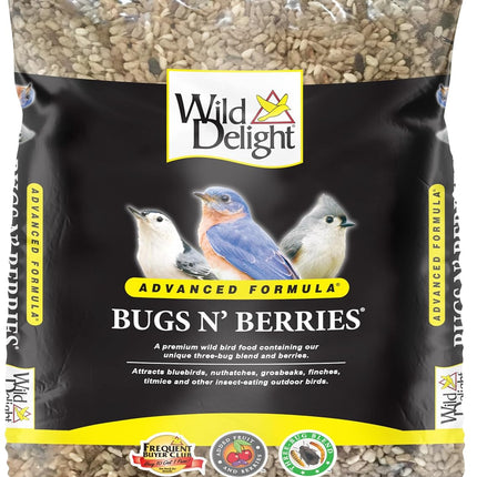 Wild Delight Advanced Formula Bugs N Berries Wild Bird Food 4.5 lbs