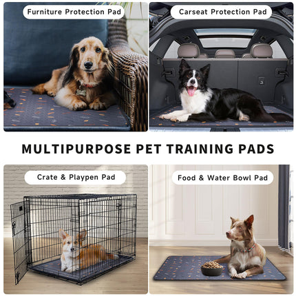 Washable Pee Pads for Dogs, Reusable Puppy Pads for Dog Playpen 2PC