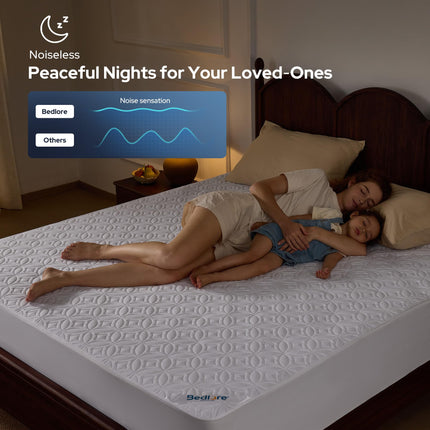 Waterproof Mattress Protector, Queen Size Mattress Pad Noiseless - photo 4