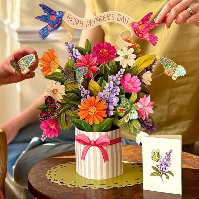 Mother's Day Enchanted Garden Pop Up Cards