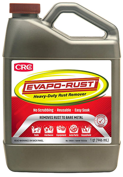 Heavy-Duty Rust Remover, Reusable, Acid-Free, Non-Corrosive, Water-based, 32 oz, Removes Rust to Bare Metal