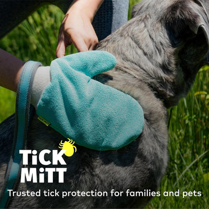 Blue Protective Glove for Tick Removal from Pets & Humans - Easy, Gentle, Chemical-Free Tick Handling  - photo 4