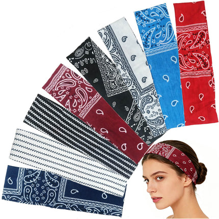 Headbands Polka Dot Headbands for Women,Cloth Soft Cute Hair Bands