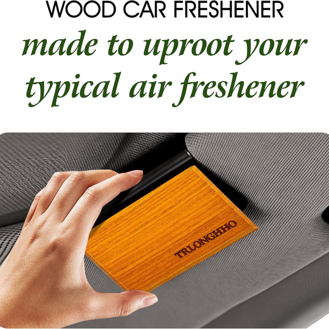 Car Air Freshener-Wood Air Freshener-Car Odor Eliminator-car scent-Long