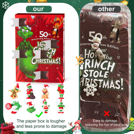 Advent Calendar 2026,Christmas Countdown Calendar with 24 Collectible Advent Calendar for Kids Toddler Teens Boy Girls Adults,Xmas Basket Stuffers Party Favors