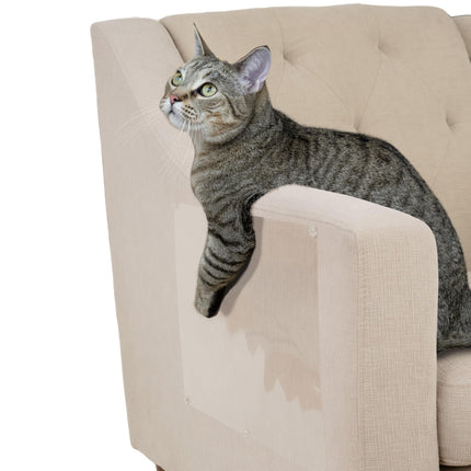 XL 3-Pack Cat Scratcher Pads – Durable Corrugated Cardboard Scratch Pads – Double-Sided for Longer Use, Cat Claw Maintenance & Furniture Protection, Cat Scratching - 10" x 18"