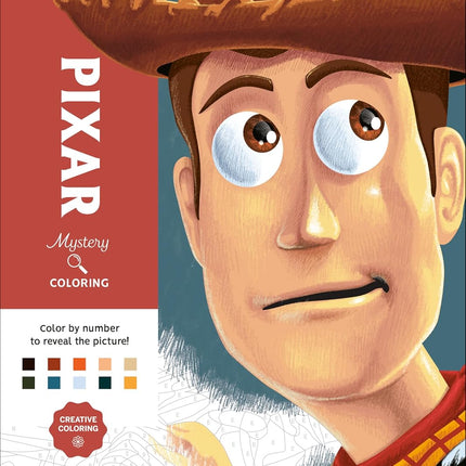 Disney Mystery Coloring: Pixar: A Color by Number Book