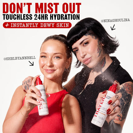 THAYERS Milky Mist with Oat Milk & 7% Glycerin, Facial Spray for Skin Barrier Repair & 24 Hour Hydration, Toner Spray Made for All Skin Types, Fragrance-Free, 4.4 fl oz