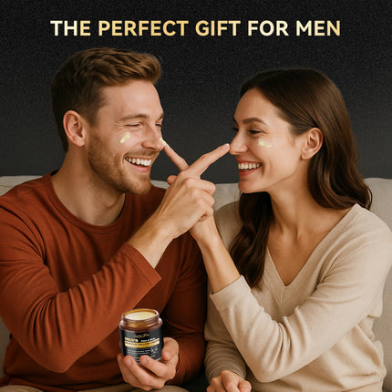 Men's Beef Tallow for Skin, Whipped Grass-Fed Beef Tallow Face Cream, Tallow Balm with Retinol & Hyaluronic Acid, Mens Skin Care Face Moisturizer, Sandalwood, 3.5 OZ
