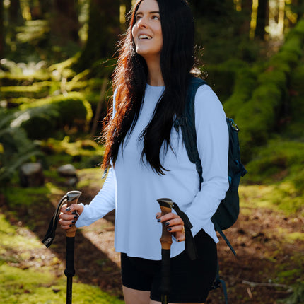 Women's Sun Shirts UPF 50+ Long Sleeve Workout Hiking Tops