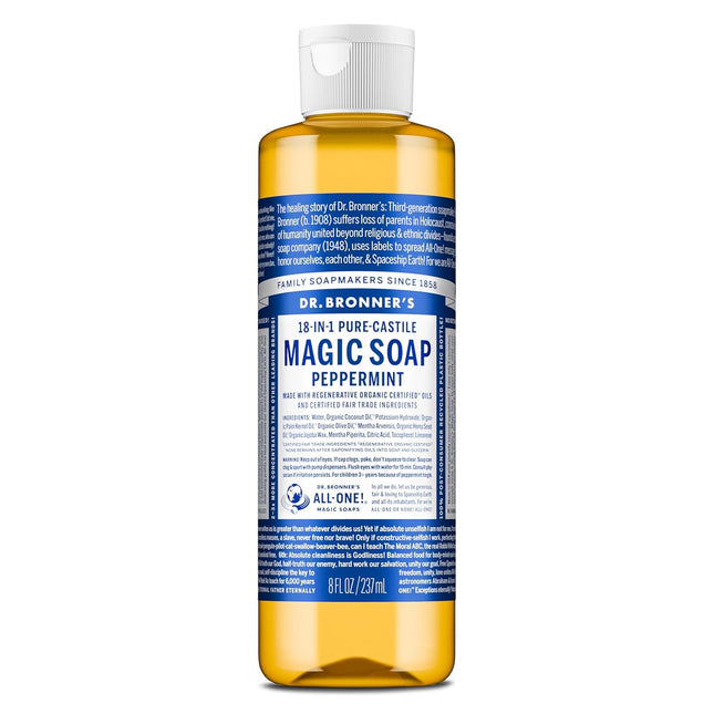 Pure-Castile Magic Liquid Soap (Peppermint