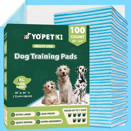 60 tapetes para perros extra grandes 28" x 34", tapetes de entrenamiento desechables superabsorbentes para cachorros, secado rápido y a prueba de fugas