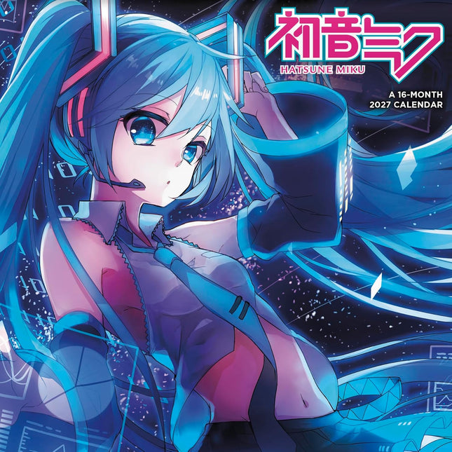 2027 Hatsune Miku Wall Calendar