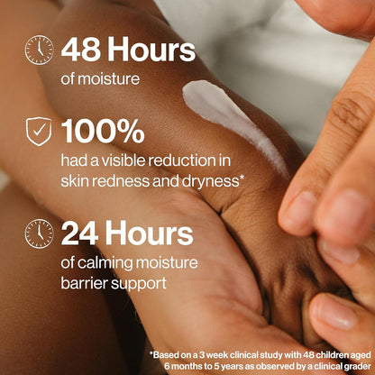 Sensitive Skin Rich Cream, Shea Butter, Blend of Bisabolol + Ginger Root Extract, Safe for Baby's - photo 3