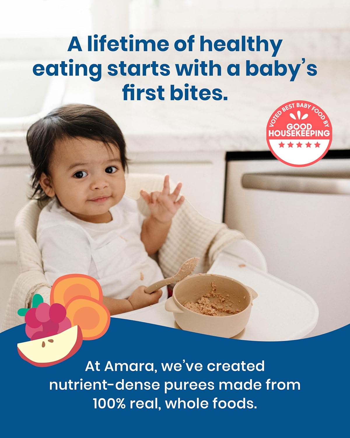 Organic Stage 2 Oats & Berries Baby Cereal Pouches - photo 4