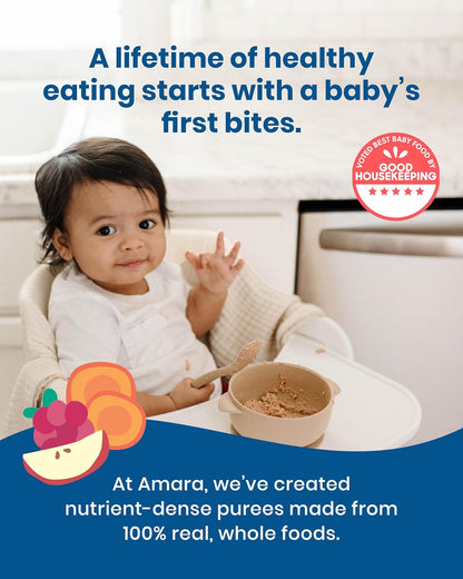 Organic Stage 2 Oats & Berries Baby Cereal Pouches - photo 4