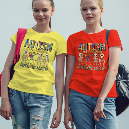 Autism Awareness Shirt - Autism is Not a Disability Shirt - Autism Awareness Stuff - Autism Acceptance Tee