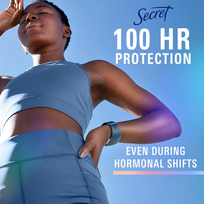Clinical Strength Antiperspirant Deodorant for Women, 100hr Sweat & Odor Protection, 3X Stress - photo 3