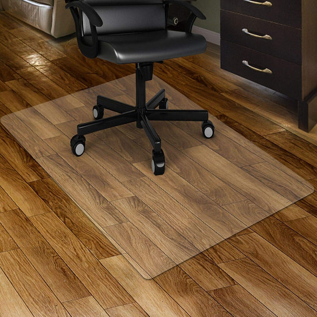 Clear Chair mat for Hardwood Floor 30 x 48 inches Transparent Floor Mats Wood/Tile Protection Mat for Office & Home