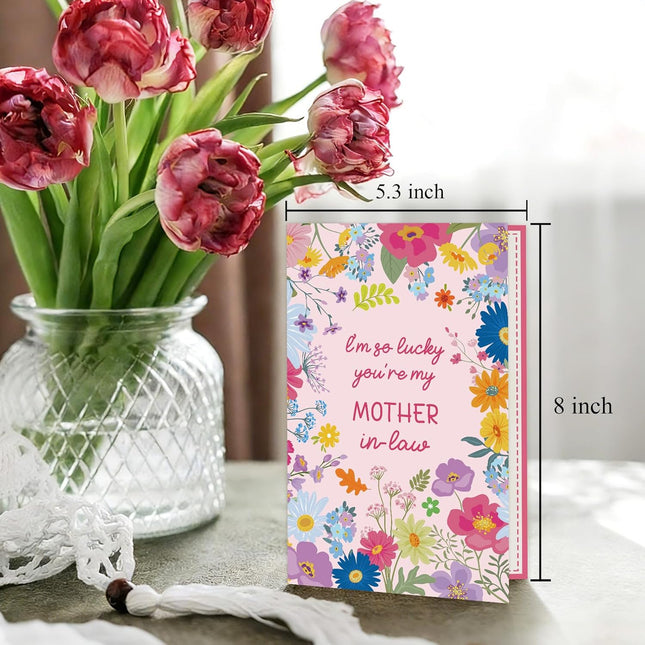 Heartfelt Mother-in-Law Mother's Day Thank You Card